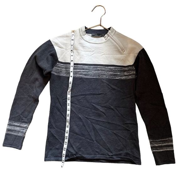 Prana Wool Sweater with Shoulder Zip - Size XS - Picture 4 of 5